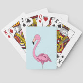 Roze speelkaarten voor Flamingo (Achterkant)