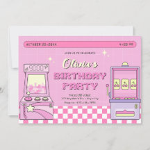 Roze spel arcade 