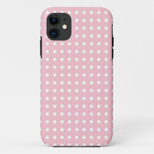 Roze speld polka stippen punt meisjesachtig leuk p Case-Mate iPhone case