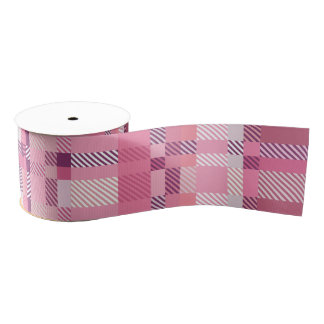 Roze speldenband 3-inch breedkorrel grosgrain lint