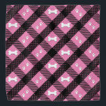 roze speldenband - Pet Bandana<br><div class="desc">Pet Bandana. Met een stijlvol roze speldenpatroon. De roze achtergrondkleur kan in om het even welke kleur worden veranderd u houdt van. ⭐ 99% van mijn design in mijn winkel wordt in lagen gedaan. Dit maakt het voor u gemakkelijk resize en beweegt de grafiek en de tekst rond zodat het...</div>