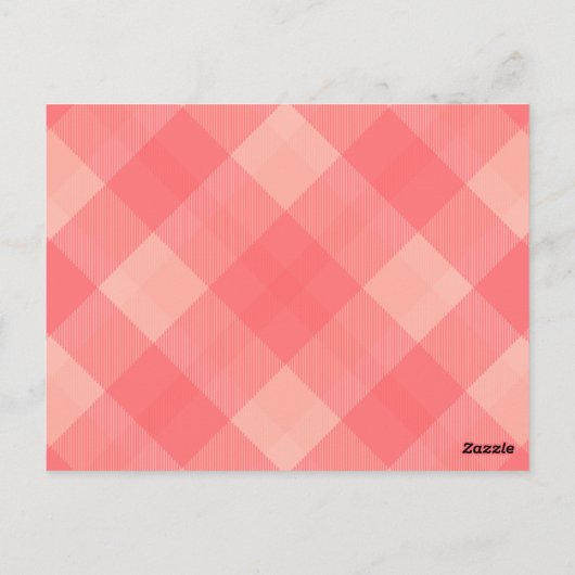 Roze speldenbrief "E" Typografische banner Kaart (Achterkant)