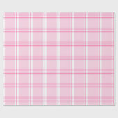 Roze speldenpatroon cadeaupapier (Vlak)