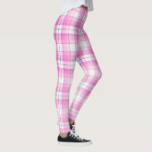 Roze speldenpatroon leggings (Rechts)