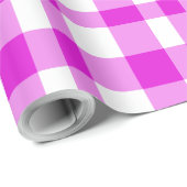 Roze speldenroze cadeaupapier (Rol Hoek)