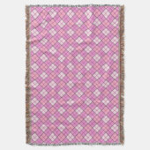 Roze speldenroze deken (Voorkant Verticaal)