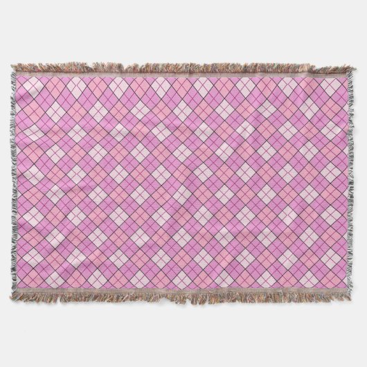 Roze speldenroze deken (Voorkant)
