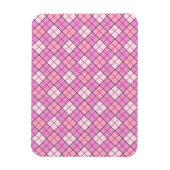 Roze speldenroze magneet (Verticaal)