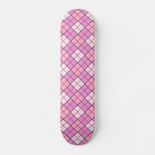 Roze speldenroze persoonlijk skateboard