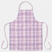 Roze speldenroze schort (Voorkant)