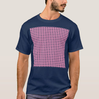 Roze speldenroze t-shirt