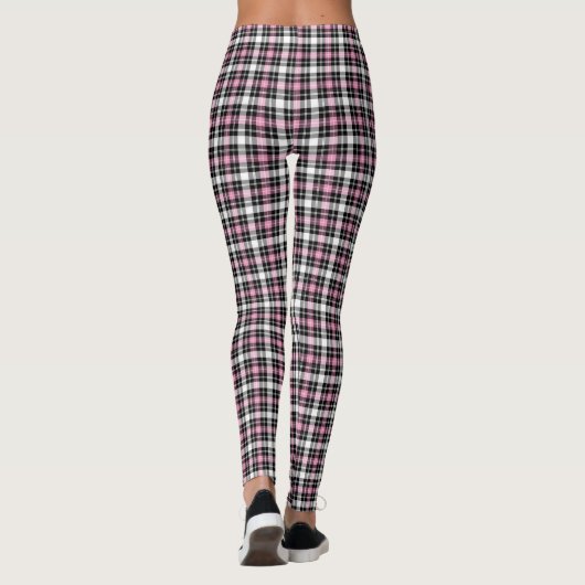 Roze speldenspeldenvrouwen Leggings (Achterkant)