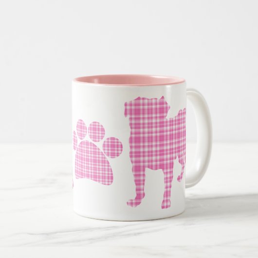 Roze spellen en Mok van poten (Voorkant rechts)