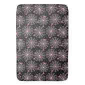 Roze spieren en websites badmat (Voorkant Verticaal)