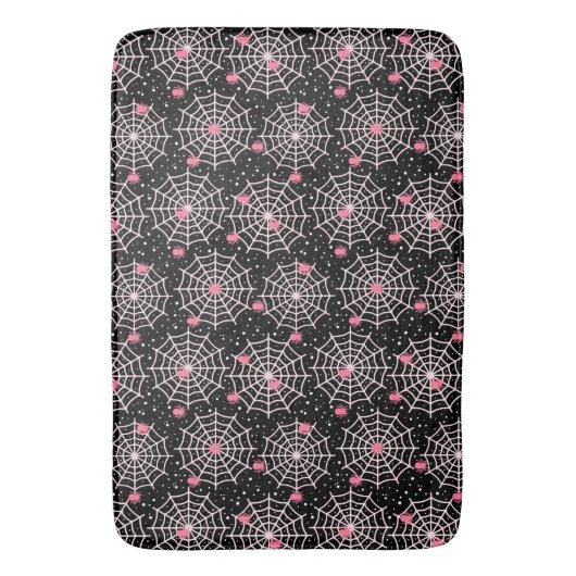 Roze spieren en websites badmat (Voorkant Verticaal)