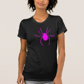Roze spin t-shirt (Voorkant)