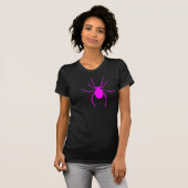 Roze spin t-shirt (Voorkant volledig)