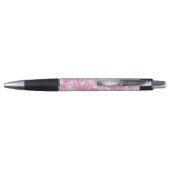 Roze spiraal aangepaste naam pen (Achterkant)