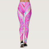 Roze spiraal leggings (Achterkant)