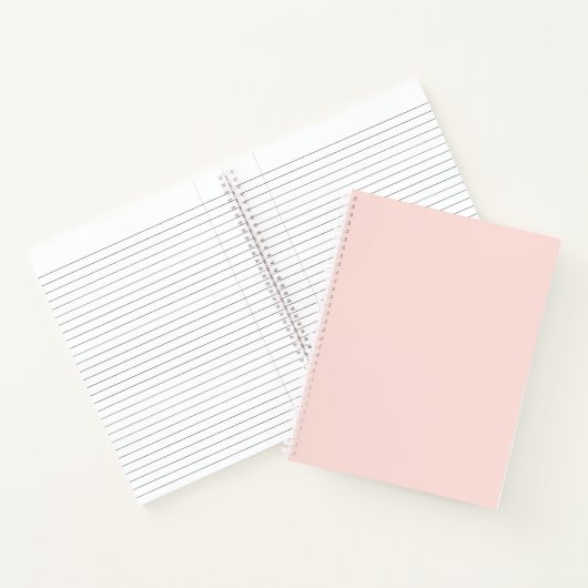 Roze spiraal notebook notitieboek (Binnen)