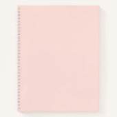 Roze spiraal notebook notitieboek (Voorkant)