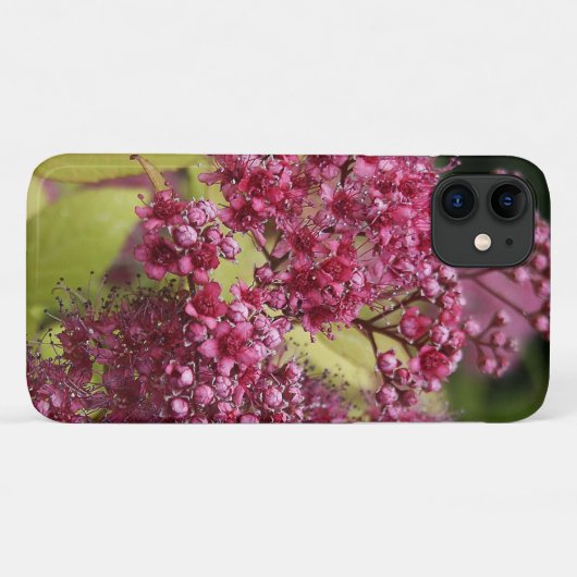 Roze Spirea Case-Mate iPhone Case (Achterkant (horizontaal))