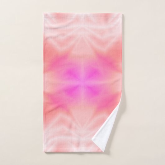 Roze Splash Bad Handdoek (Handdoek)