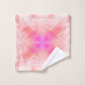 Roze Splash Bad Handdoek (Wasdoekje)