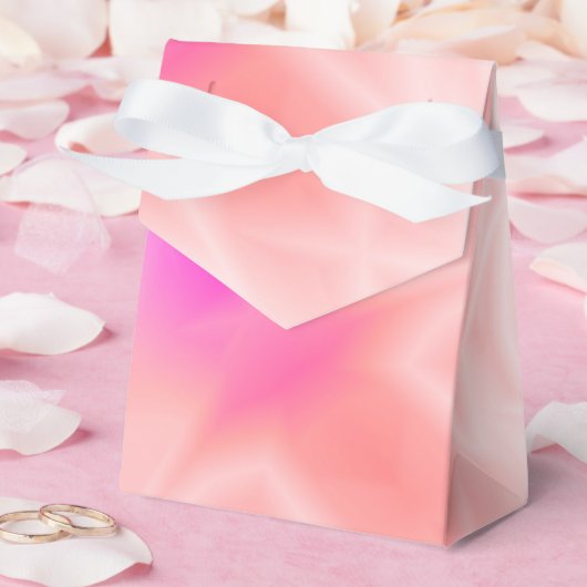 Roze Splash Bedankdoosjes (Huwelijk)