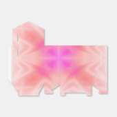 Roze Splash Bedankdoosjes (Uitgevouwen)