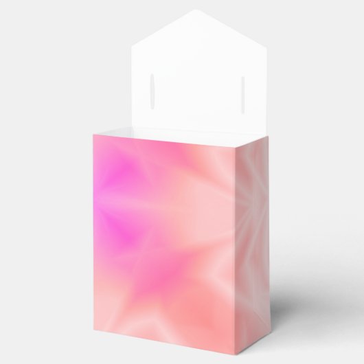 Roze Splash Bedankdoosjes (Geopend)