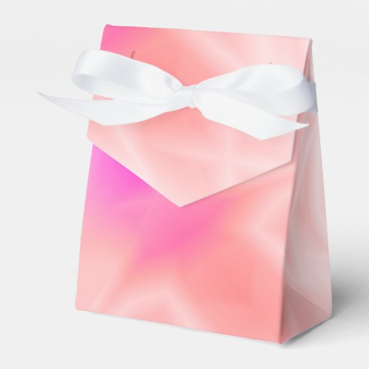 Roze Splash Bedankdoosjes (Voorkant Zijde)