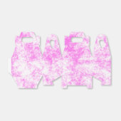 Roze Splash Bedankdoosjes (Uitgevouwen)