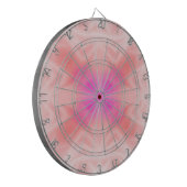 Roze Splash Dartbord (Voorkant Links)