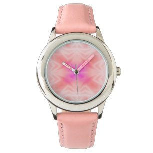 Roze Splash Horloge