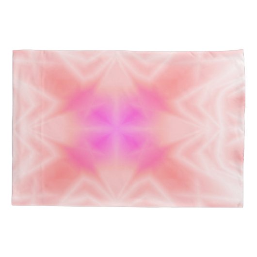 Roze Splash Kussensloop (Achterkant-Links)