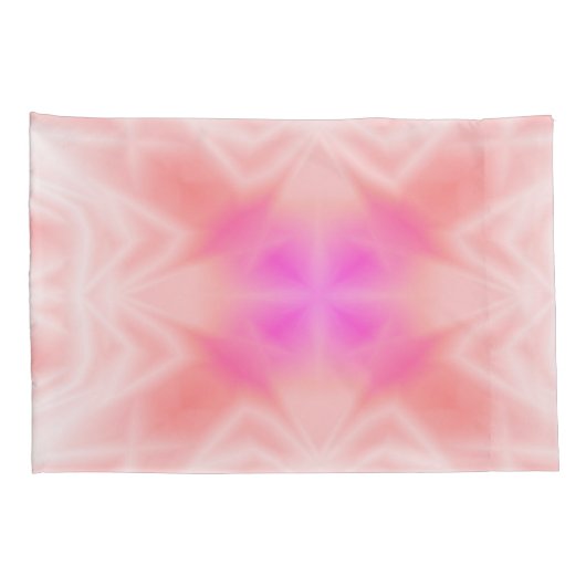 Roze Splash Kussensloop (Achterkant-Rechts)