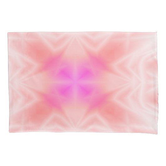 Roze Splash Kussensloop (Voorkant-Links)