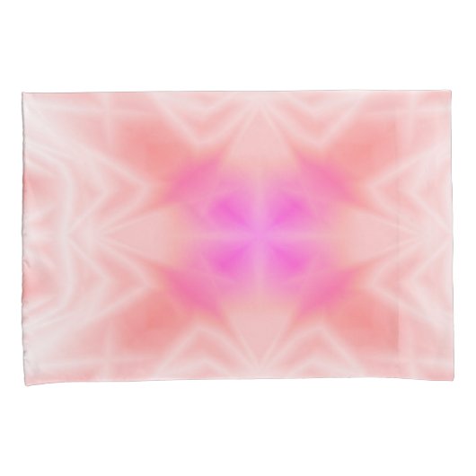 Roze Splash Kussensloop (Voorkant-Rechts)
