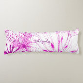 Roze Splash Lichaamskussen (Voorkant)