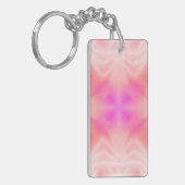 Roze Splash Sleutelhanger (Voorkant Links)