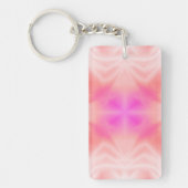 Roze Splash Sleutelhanger (Voorkant)