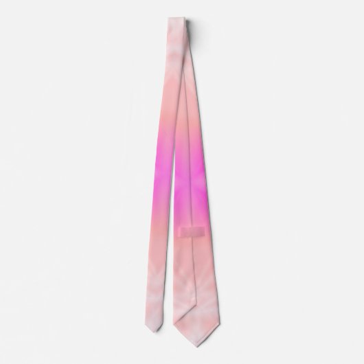 Roze Splash Stropdas (Achterkant)