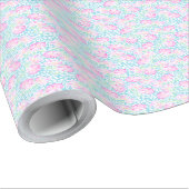  roze spoelrozen, witte vlinderblauw cadeaupapier (Rol Hoek)