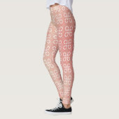 Roze Spons en Cirkels Leggings (Links)