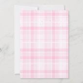 Roze spook Halloween-feestuitnodiging Kaart (Achterkant)