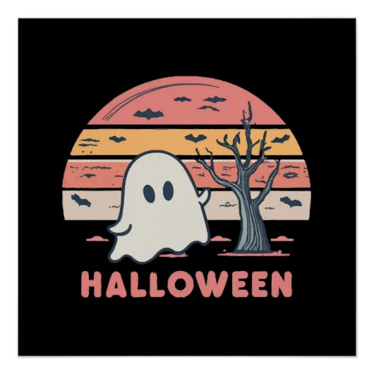 roze spook perfect poster (Voorkant)