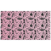 Roze Spookachtige Geest Vol Gradient Verspreiding Tafelkleed (Voorkant (Horizontaal))