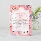 Roze Spooky One Halloween Verjaardag Kaart (Staand voorkant)