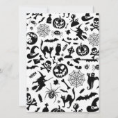 Roze Spooky One Halloween Verjaardagsuitnodiging Kaart (Achterkant)